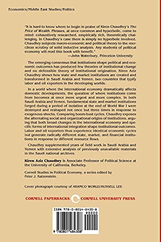 The Price Of Wealth: Economies And Institutions In The Middle East (Cornell Studies In Political Economy),Used