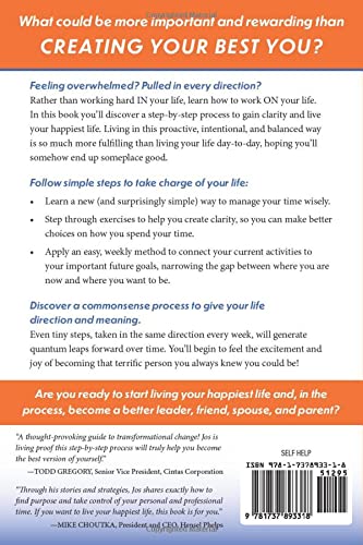 Creating Your Best You: Lose the Overwhelm  Use this StepbyStep Process to Gain Clarity and Live Your Happiest Life,Used