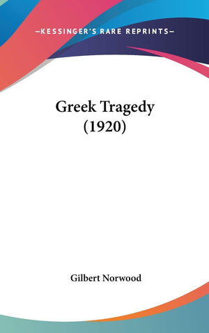 Greek Tragedy (1920),New