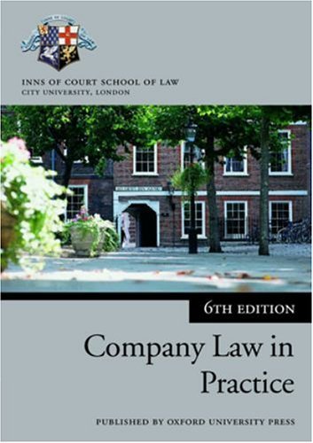 Company Law in Practice (Blackstone Bar Manual),Used