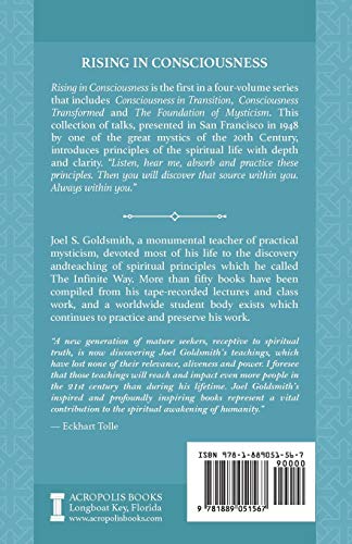 Rising in Consciousness: The San Francisco Lecture Series,Used
