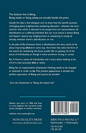 Being: The Bottom Line,New