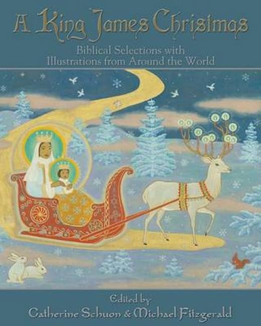 A King James Christmas: Biblical Selections With Illustrations From Around The World,New
