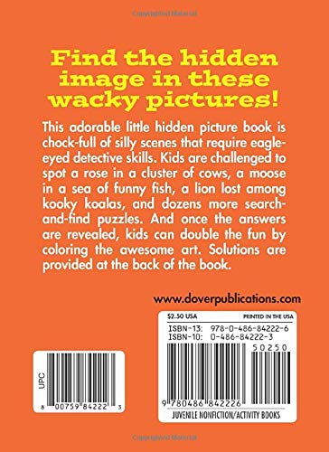 Spot It! Clever & Crazy Picture Puzzles (Dover Little Activity Books: Puzzles),Used
