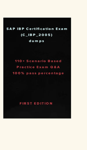 SAP IBP Certification Exam (C_IBP_2005): SAP IBP Certification Exam (C_IBP_2005) dumps,Used