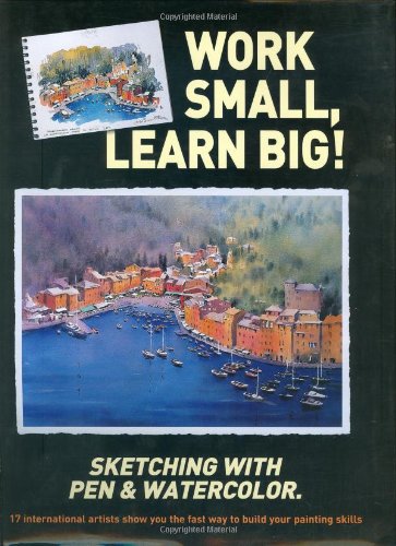Work Small, Learn Big: Sketching With Pen & Watercolor,Used