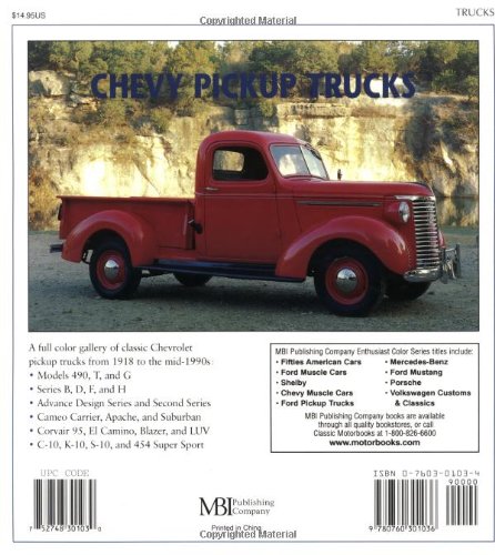 Chevy Pickup Trucks ([Enthusiast Color Series),Used