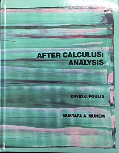 After Calculus  Analysis,Used