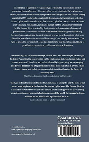 The Human Right to a Healthy Environment,Used