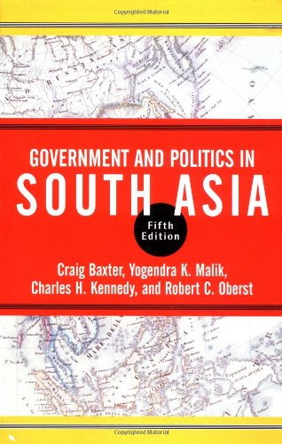 Government And Politics In South Asia: Fifth Edition,Used