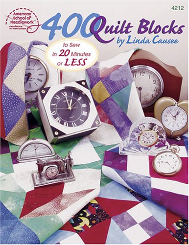 400 Quilt Blocks to Sew in 20 Minutes or Less,Used