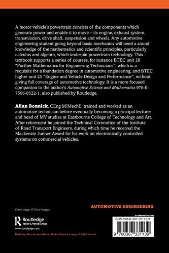 Automotive Powertrain Science and Technology,Used