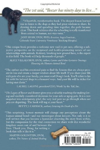 The Legacy of Beezer and Boomer: Lessons on Living and Dying from My Canine Brothers,Used