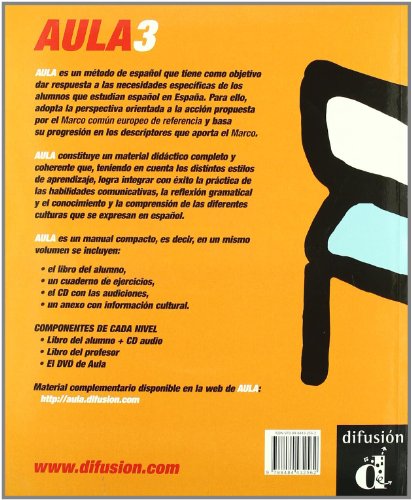 Aula 3 Libro Del Alumno + Cd (Spanish Edition),Used