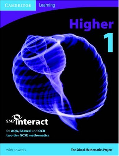 SMP GCSE Interact 2tier Higher 1 Pupil's Book (SMP Interact 2tier GCSE),Used