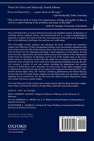 Force And Statecraft: Diplomatic Challenges Of Our Time,New