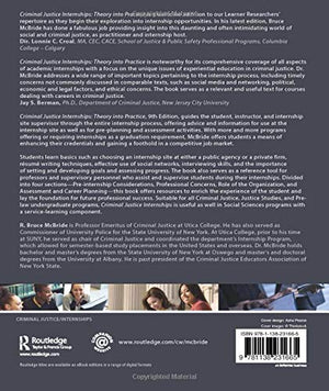 Criminal Justice Internships: Theory Into Practice