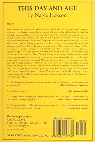 This Day and Age  Acting Edition,Used