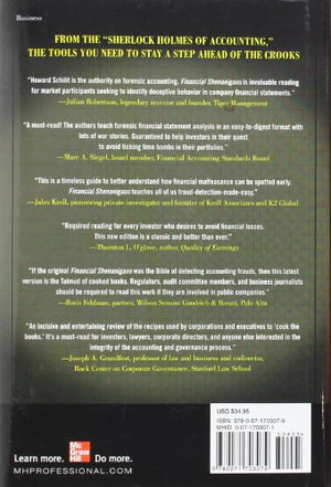 Financial Shenanigans: How To Detect Accounting Gimmicks & Fraud In Financial Reports, 3Rd Edition