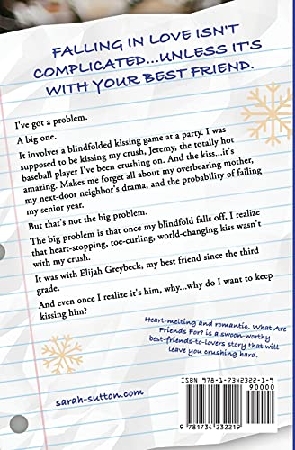 What Are Friends For?: A Friends to Lovers Romance (Love in Fenton County),Used