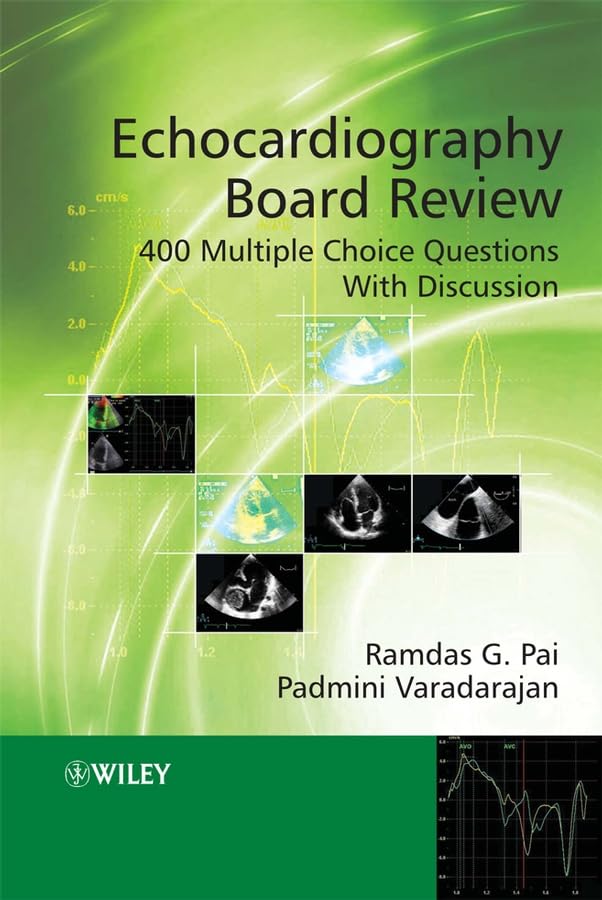Echocardiography Board Review: 400 Multiple Choice Questions With Discussion,Used