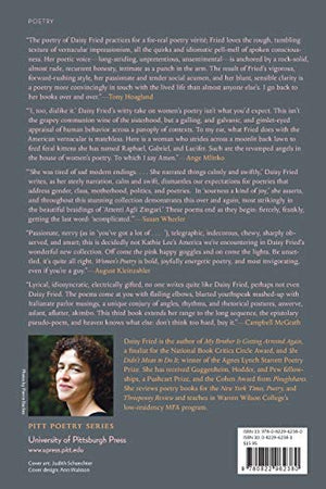 Women's Poetry: Poems and Advice (Pitt Poetry Series),Used