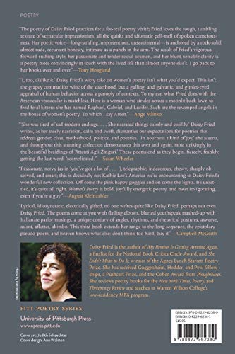 Women's Poetry: Poems and Advice (Pitt Poetry Series),Used