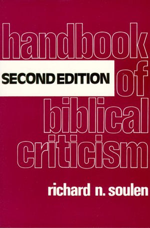 Handbook of Biblical Criticism,Used