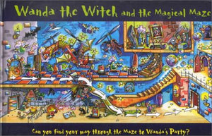 Wanda the Witch and the Magical Maze: Can You Find Your Way Through the Maze to Wanda's Party?,Used