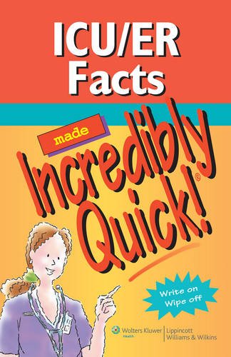 ICU/ER Facts Made Incredibly Quick! (Incredibly Easy!),Used