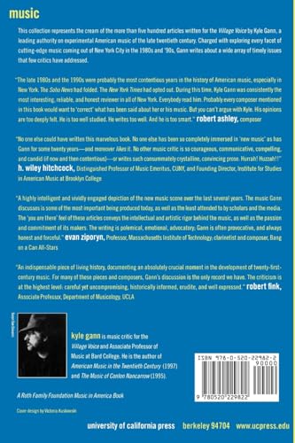 Music Downtown: Writings from the Village Voice,Used