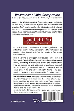 Isaiah (Westminster Bible Companion) (Volume 2, Chapters 4066),Used