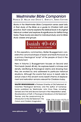 Isaiah (Westminster Bible Companion) (Volume 2, Chapters 4066),Used