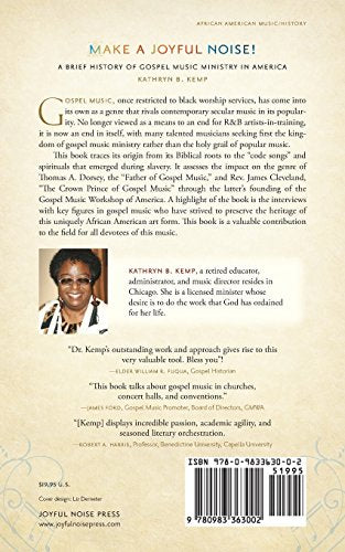 Make a Joyful Noise! A Brief History of Gospel Music Ministry in America,Used