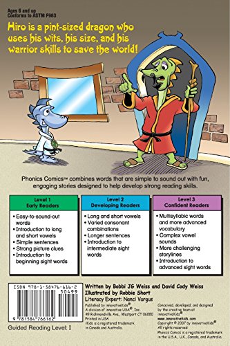 Phonics Comics: Hiro  Level 2: Dragon Warrior (Phonics Comics; Level 2),Used