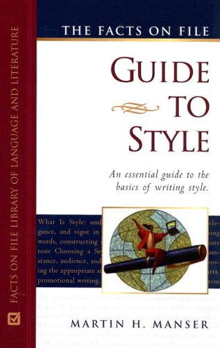 The Facts On File Guide To Style: N. (Writers Reference),Used