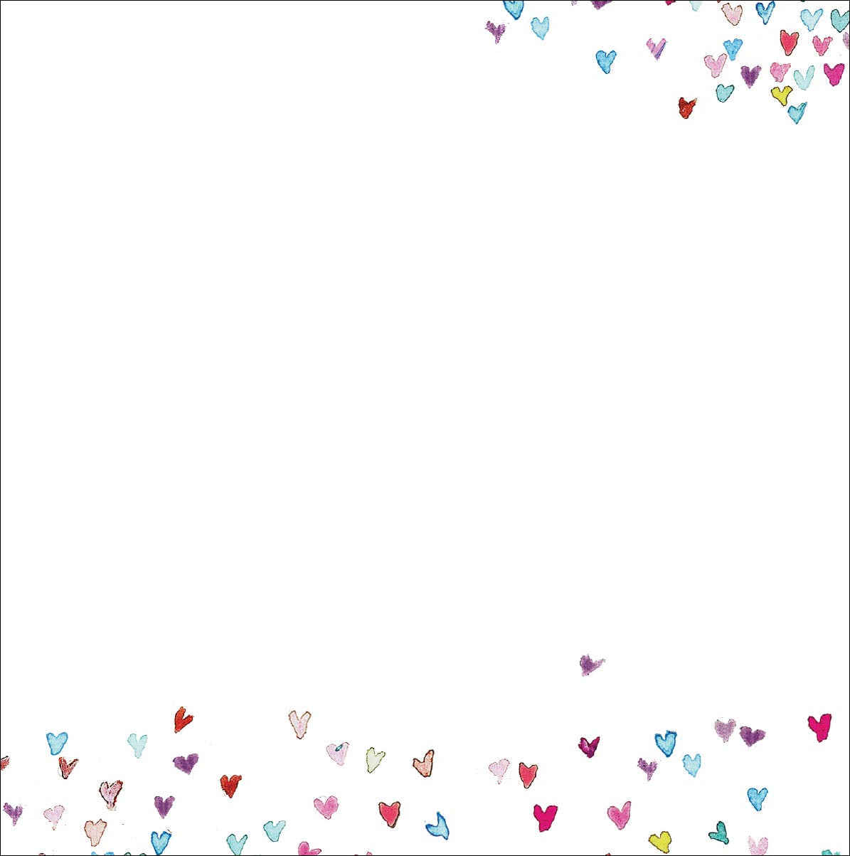 Tree of Hearts Desk Notes (Note Pad),Used