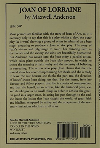 Joan of Lorraine. (Acting Edition for Theater Productions),Used