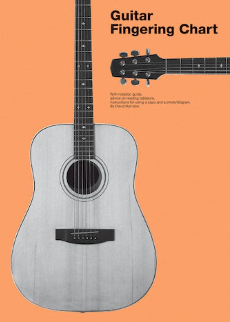 Guitar Fingering Chart,Used