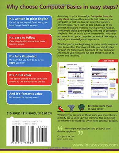 Computer Basics in easy steps,Used