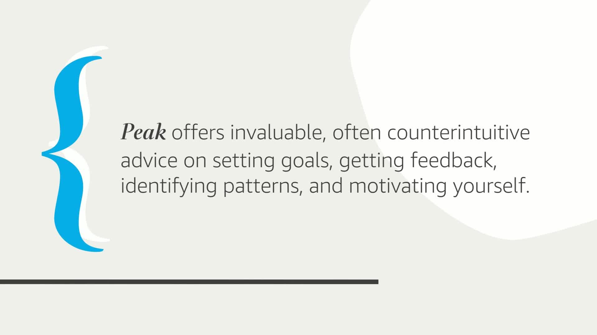 Peak: Unleashing Your Inner Champion Through Revolutionary Methods for Skill Acquisition and Performance Enhancement in Work, Sp,New
