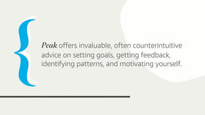 Peak: Unleashing Your Inner Champion Through Revolutionary Methods for Skill Acquisition and Performance Enhancement in Work, Sp,New