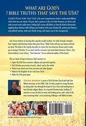 God's Plan for the USA: 7 Bible Truths Are the Only Way to Save America,Used