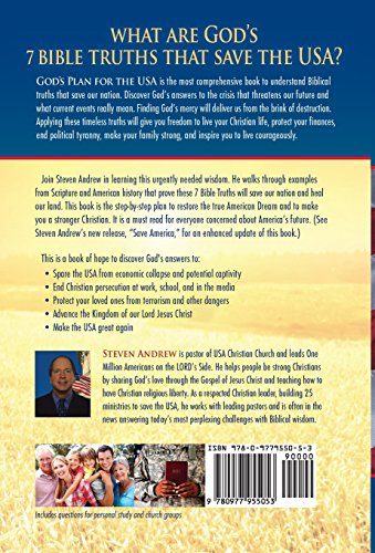 God's Plan for the USA: 7 Bible Truths Are the Only Way to Save America,Used