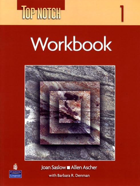 Top Notch 1 Workbook,Used