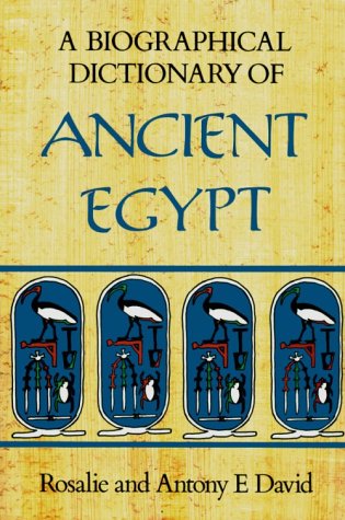 A Biographical Dictionary of Ancient Egypt,Used