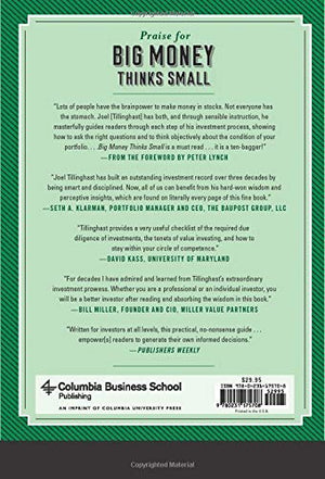 Big Money Thinks Small: Biases, Blind Spots, and Smarter Investing (Columbia Business School Publishing),Used