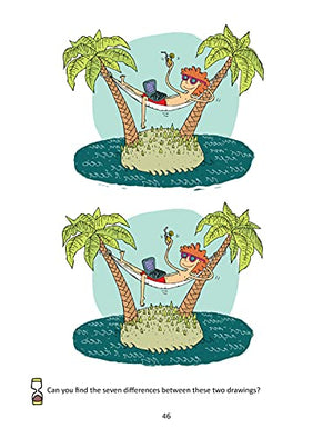 SuperFun Brain Teasers and Marvelous Mazes: Time Yourself, Challenge Your Friends, Train Your Brain (Happy Fox Books) Activity ,Used