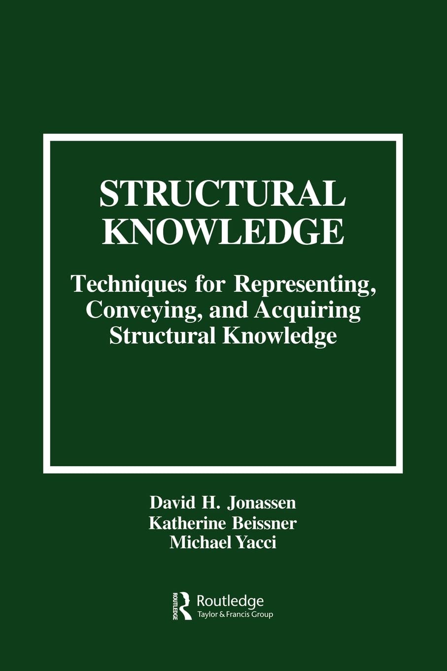 Structural Knowledge (Research, Special Publication; 30),Used