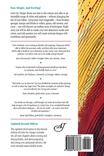 Color by Design: Paint and Print with Dye Second Edition,Used